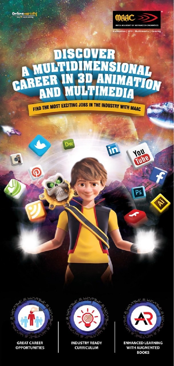MAAC is a leading animation and VFX and Gaming training institute in India